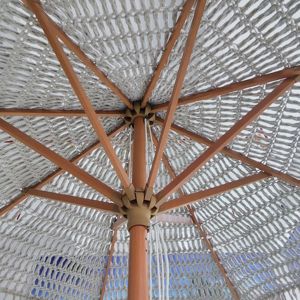 <span class=keywords><strong>Parasol</strong></span> <span class=keywords><strong>de</strong></span> plage et <span class=keywords><strong>de</strong></span> <span class=keywords><strong>jardin</strong></span> tressé à la main avec pampilles en bois, style tendance - Product Image 2