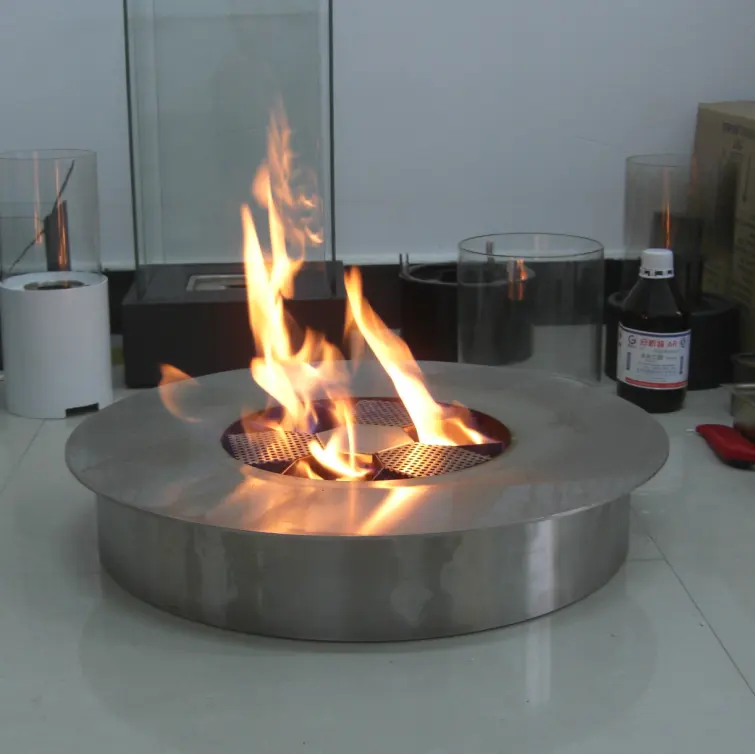 hot sale FR-20 stainless steel chemine bio ethanol fire pit outdoor use