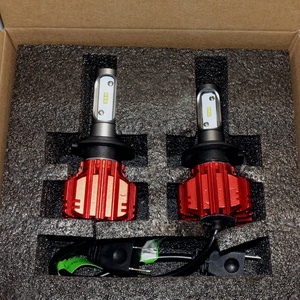 2020 nuevo Color rojo S1 H7 Seúl CSP del coche Luz de niebla LED faro S5 X5 auto de la lámpara de la bombilla del faro Kit - Product Image 6