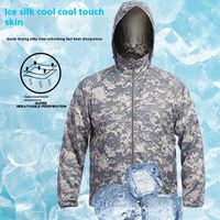 Maat Plus Dunne Soft Shell Windbloc Zomersport Ademende capuchon Rits Zonbescherming Buiten Fietsen Kamperen Vissen Unisex