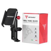 Support de téléphone portable en aluminium pour moto, avec chargeur USB et navigation GPS, accessoire pour moto