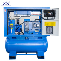 200 L 300 L 400 L 500 L Compresseur d'air industriel électrique rotatif à vis Compresseur d'air intégré 4 en 1 Sécheur d'air combiné