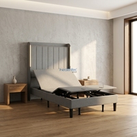 Foshan Modernes Leicht Montierbares Zero-Gravity-Bett mit Okin-Motor, Elektrisch Verstellbares Smart-Massagebett aus Metall für Hotel, Schlafzimmer und Schulgebrauch