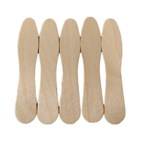 Bâtonnets de crème glacée en bois bio personnalisables, écologiques, jetables, flexibles, réutilisables, de qualité alimentaire, sûrs, pour la fabrication maison de crème glacée et jouets