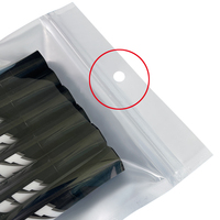 Sacs d'emballage personnalisés pour câble USB Sacs à zip-lock pour étui de téléphone portable avec trou de suspension et sac à fermeture éclair pour fenêtre