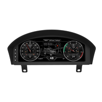 MrGauge 12.3 Inch LCD Digital Dashboard Instrument Cluster untuk Land Rover Defender 2012-2016 Panel Speedometer Tachometer
