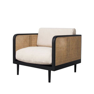 Sofá Moderno de Tela Blanco de Tres Plazas, Diseño Sencillo, Muebles para Sala de Estar, Gimnasio, Villa o Sótano - Product Image 2