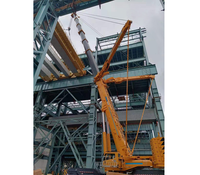 Grue tout-terrain XCA750 avec hauteur de levage de 155 m, moteur double, 7 sections de flèche, 7 essieux et stabilisateurs en forme de H