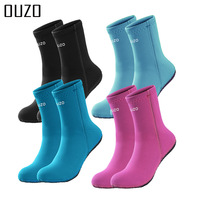 OUZO 3MM Neoprene Waterproof Diving Socks-XS-2XL Ukuran Tersedia OEM/ODM Penjualan Langsung & Dukungan Penggantian