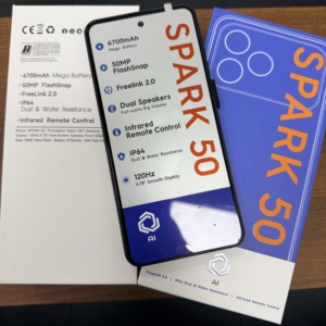TECNO SPARK 50 หน้าจอ 6.78 นิ้ว 120Hz กล้อง 50MP แบตเตอรี่ 6700mAh สมาร์ทโฟน 5G ระบบปฏิบัติการ Android 14 แรม 24GB รอม 512GB - Product Image 5