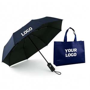 Portable Umbrella Logo Custom Wholesale Promotional <b>Folding</b> Mini Windproof UPF50+ Business Gift Personalized with Printing - Product Image 1