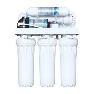 FLN tanpa tangki di bawah wastafel rumah Ro 600G sistem filtrasi Osmosis terbalik pemurni air Osmosis dengan Filter