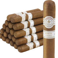Bandes de cigares personnalisées Cuba, étiquettes en feuille d'or personnalisées, anneaux anti-éclatement, étiquettes de cigares série Monte blanches, échantillons gratuits pour vous