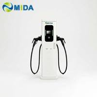 Estación de Carga Inteligente para Vehículos Eléctricos de 22kW/44kW con Doble Puerto, OCPP 1.6J, Medidor Certificado MID e Interruptor de Entrada