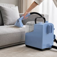 Aspirateur à tapis portable de qualité supérieure, puissant, avec système de double réservoir d'eau pour la maison et les meubles