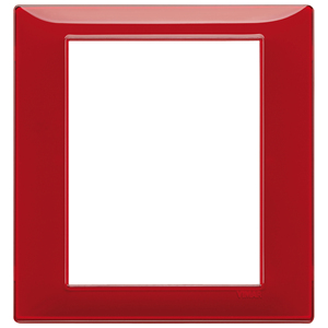 Reflex Ruby Plate 18.5 Cm Length Wall <b>Switch</b> Cover Red - Product Image 1