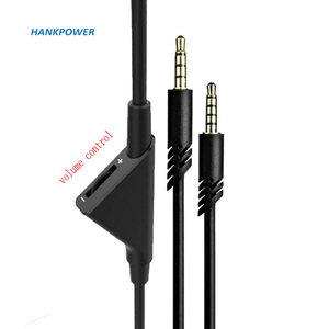 Câble d'écouteurs de remplacement 3.5mm, 4 pôles et 5 pôles, avec fonction muet, pour dmx A10 <span class=keywords><strong>A40</strong></span> G233, Gaming - Product Image 3
