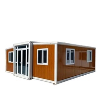 Petites maisons préfabriquées modernes prêt-à-porter Prix de gros Villa pliante extensible Petites maisons en acier conteneur