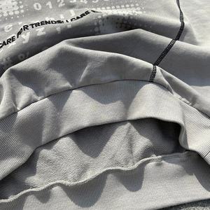 Sudadera con Capucha de Algodón de 500 Gsm, Impresión Serigráfica, Logotipo Personalizado, Bordado, Sudadera con Capucha Holgada, Hombros Caídos, Diseño Exclusivo, Fabricantes - Product Image 5