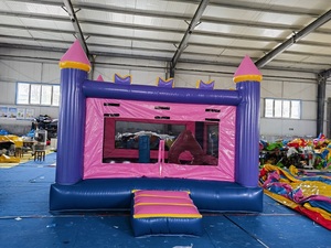 Precio promocional de fábrica Casa hinchable inflable Interior Exterior Diseño personalizado Tamaño PVC Casa de salto Castillo para niños - Product Image 4