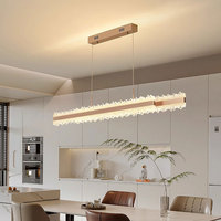 Lustres LED en aluminium de luxe modernes personnalisables VH Décoration intérieure contemporaine Lampes suspendues pour hauteur réglable