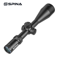 Viseur optique de portée de chasse, réticule en verre 4-24x56 SF avec tourelles de parallaxe latérales, réinitialisation