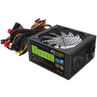 1300W ATX3.0 Pc Alimentations PCIE 5.0 Double CPU RGB Ventilateur Gaming Alimentation à découpage pour ordinateur
