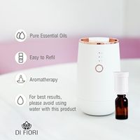 Diffuseur d'arômes sans eau, diffuseur d'huiles essentielles portable rechargeable par USB, diffuseur d'arômes d'huiles essentielles sans eau pour voiture