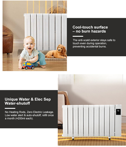 Chauffage <span class=keywords><strong>électrique</strong></span> d'intérieur Boilgoo Factory, chauffage intelligent pour pièce, circulation d'eau, haute efficacité, portable pour l'hiver - Product Image 2