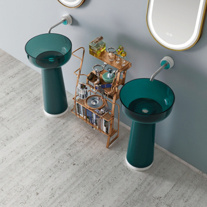 Hiện Đại Sang Trọng Đầy Đủ Đồ Nội Thất Phòng Tắm Chất Lượng Cao Không Thấm Nước Rắn Gỗ Treo Tường Lưu Trữ Tủ MDF Khung Thép LED Khách Sạn - Product Image 4