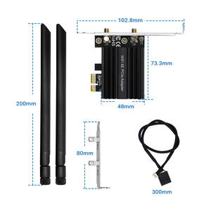 Yinuo-Link <span class=keywords><strong>WiFi</strong></span> <span class=keywords><strong>6</strong></span> AX5400 PCIe <span class=keywords><strong>WiFi</strong></span> Card(Y10) ถึง5400Mbps,BLE 5.3 802.11AX Dual Band อะแดปเตอร์ไร้สาย Windows 11 10 (64bit) - Product Image 3