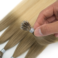 Extensions de cheveux Nano Ring de qualité salon, 100% cheveux humains vierges non traités, sans perte de cheveux, 60 #   Prix de gros pour les produits blonds