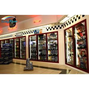 Congélateur à marche-pied, chambre froide, vitrine réfrigérée avec porte en verre, certification NSF Copeland, anti-buée, prévention du rebond à 90 degrés - Product Image 1