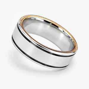 Men’s Minimalist Band Ring Classic Everyday Fashion Jewelry - Product Image 4