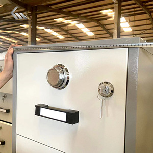 Bán buôn 4 ngăn kéo chống cháy Tủ tập tin cho các tài liệu chống cháy tủ khóa kỹ thuật số cho văn phòng sử dụng Trung Quốc két - Product Image 6
