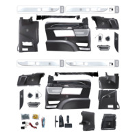Maikairui ABS Acier inoxydable Garniture intérieure de la paroi latérale arrière Pièces de carrosserie pour Mercedes-Benz Vito V-Class