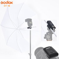 CT-16 de déclenchement Godox CT16 Set 1V2 Canaux Émetteur + Récepteur de déclenchement de Flash sans fil * 2pcs pour Canon Nikon Pentax Studio Flash