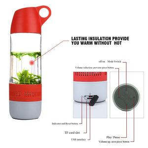 <span class=keywords><strong>Altavoz</strong></span> de música para exterior, botella de agua para beber, <span class=keywords><strong>altavoz</strong></span> de diente azul portátil a prueba de agua/Subwoofer bafff - Product Image 4