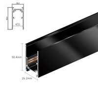 Accessoires pour rail magnétique LED Agi32, éclairage encastré pour salon, maison, avec rainure lumineuse dissimulée 37V-110V CXDG001