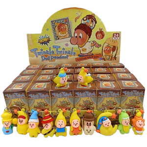 Lot de 2026 figurines mystères Capybara Cheval du Zodiaque Chinois 2026, mini-boîtes surprises animaux mignons pour récompenses scolaires et cadeaux de maternelle - Product Image 1