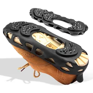 Crampons antidérapants pour la marche, la randonnée et la sécurité hivernale en extérieur sur la neige et la glace - Product Image 3