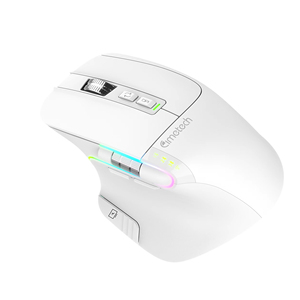 Chuột BLE 5.0 2.4Ghz Chất Lượng Cao Chuột Công Thái Học Có Thể Sạc Lại Logo Tùy Chỉnh Chuột Không Dây DPI 1600 Chơi Game 2.4G - Product Image 5