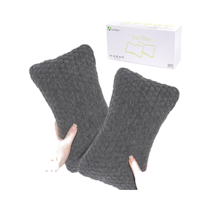 Vocheer Petit Dormir 11x7 Pouces <span class=keywords><strong>Mini</strong></span> <span class=keywords><strong>Voyage</strong></span> Oreillers Cou Poignet Lombaire Genou Pet <span class=keywords><strong>Oreiller</strong></span> Anti Poussière Acariens Léger Lavage À La Main Foncé - Product Image 1