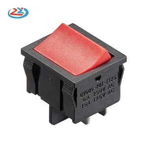 Interruptor de palanca en forma de barco Qiyang con control de potencia de tres velocidades 250V 125V