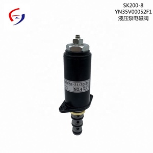 שסתום סולנואיד הידראולי yn35v00052f1 KDRDE5K-31/30c50-123 עבור משאבת Sk200-8 Sk210-8 קובלקו - Product Image 3