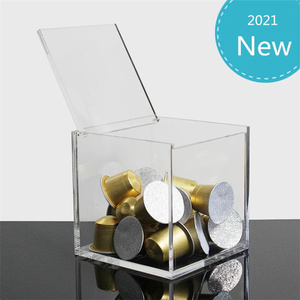 Caja de almacenamiento de cápsulas de café acrílica, estante para Dolce Gusto Nespresso, máquina de café a juego para el hogar - Product Image 3