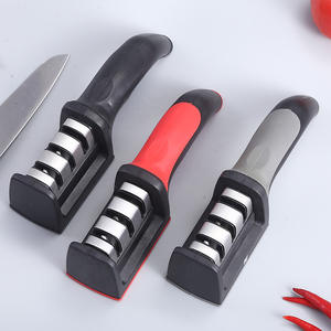 Mini whetstone de carburo de malvada borde bolsillo cocina molino afilador de cuchillo de palo herramienta profesional - Product Image 2