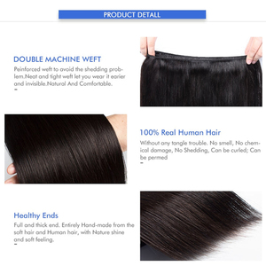 Mechones de pelo humano brasileño de visón, cabello alineado con cutícula virgen, grado 10A, sin procesar, venta al por mayor, vendedores de cabello virgen - Product Image 5