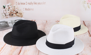 CL3051 Ingrosso Nuova Collezione Estiva Cappelli di Paglia Panama, Cappelli di Paglia da Sole, Cappelli di Paglia per Esterni con Protezione Solare, <span class=keywords><strong>Sombrero</strong></span> da Spiaggia - Product Image 4