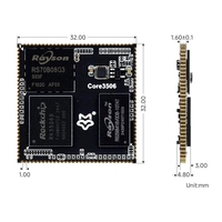 Carte mère Luckfox Core3506 basée sur la puce Rockchip RK3506B avec 512 Mo de DDR3 intégrée et processeur ARM Cortex-A7 triple cœur